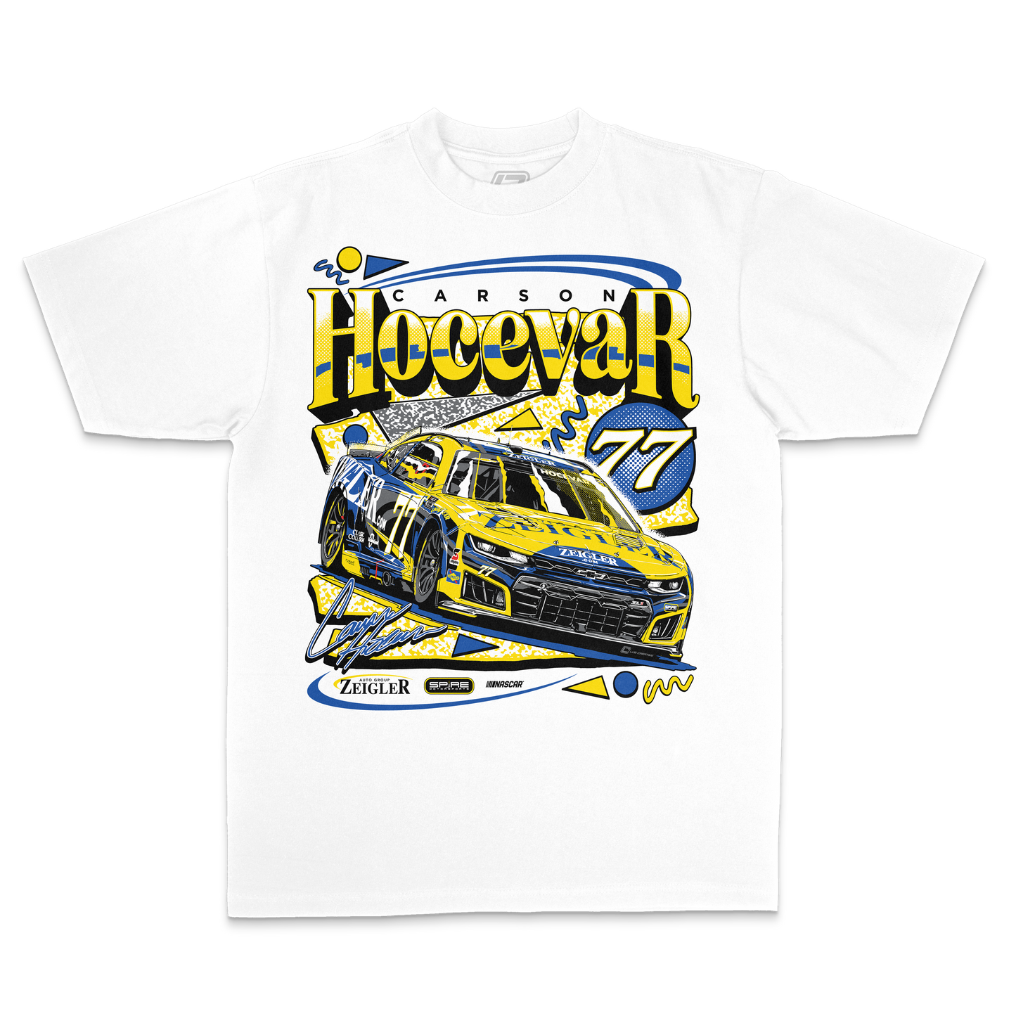 Carson #77 Zeigler Tee Pre-Order Ships mid August