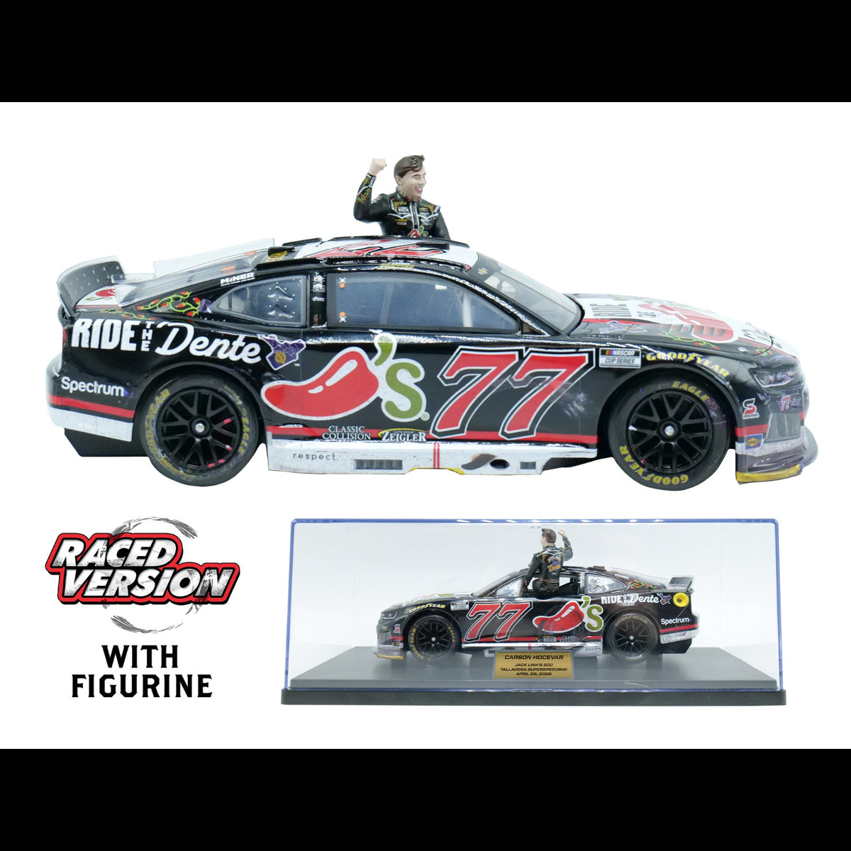 PRE-ORDER Talladega 1:24 Win Race Version with Figurine - Delivers Spring 2027