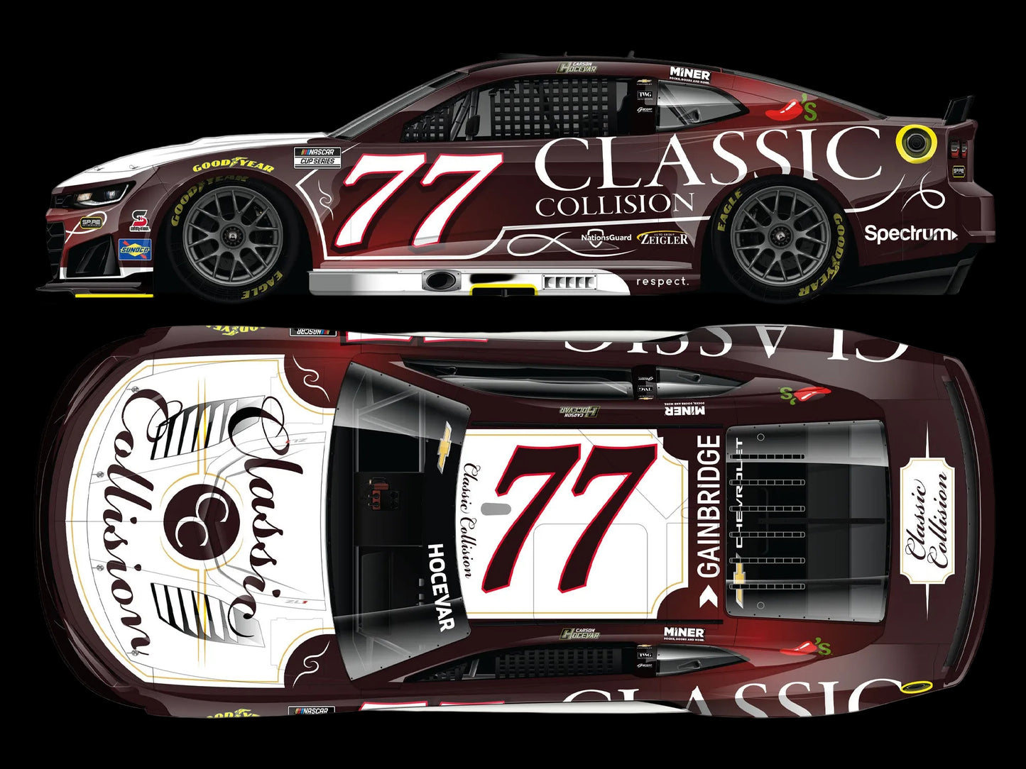 EXCLUSIVE: 1:24 Liquid Color 2026 Classic Collision #77 Diecast Pre-Order