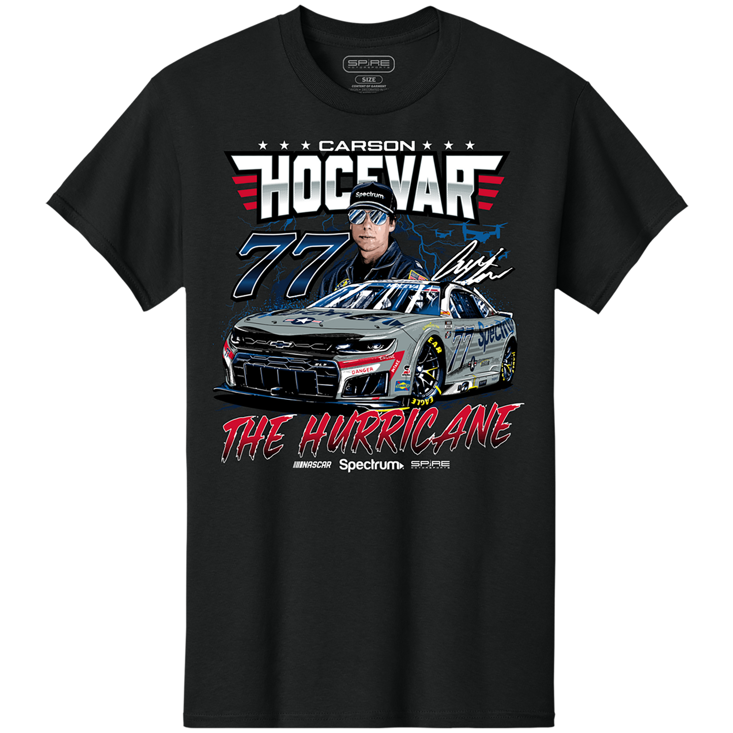Hocevar 'Hurricane' San Diego Spectrum Tee