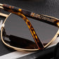 Nimitz Sunglasses: Tortoise Brown Lens