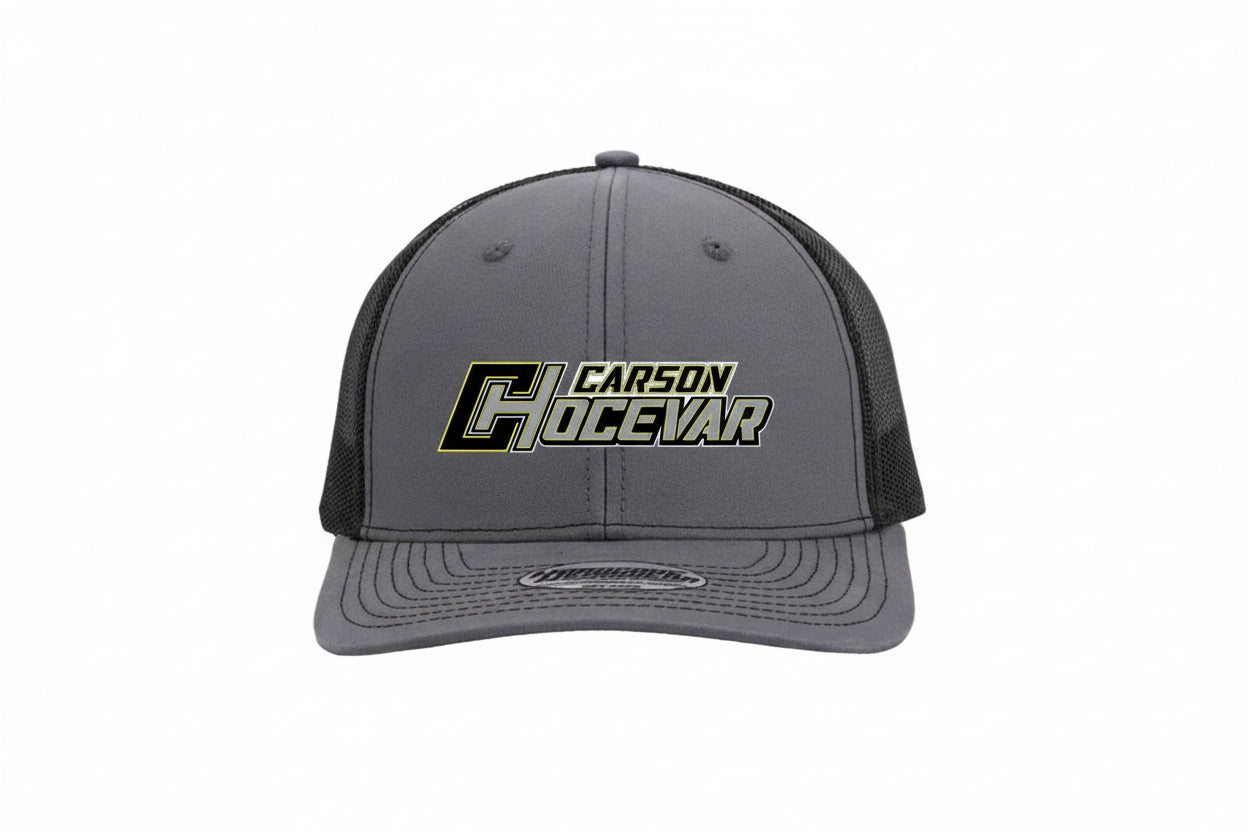 Carson Hocevar Black Trucker Hat