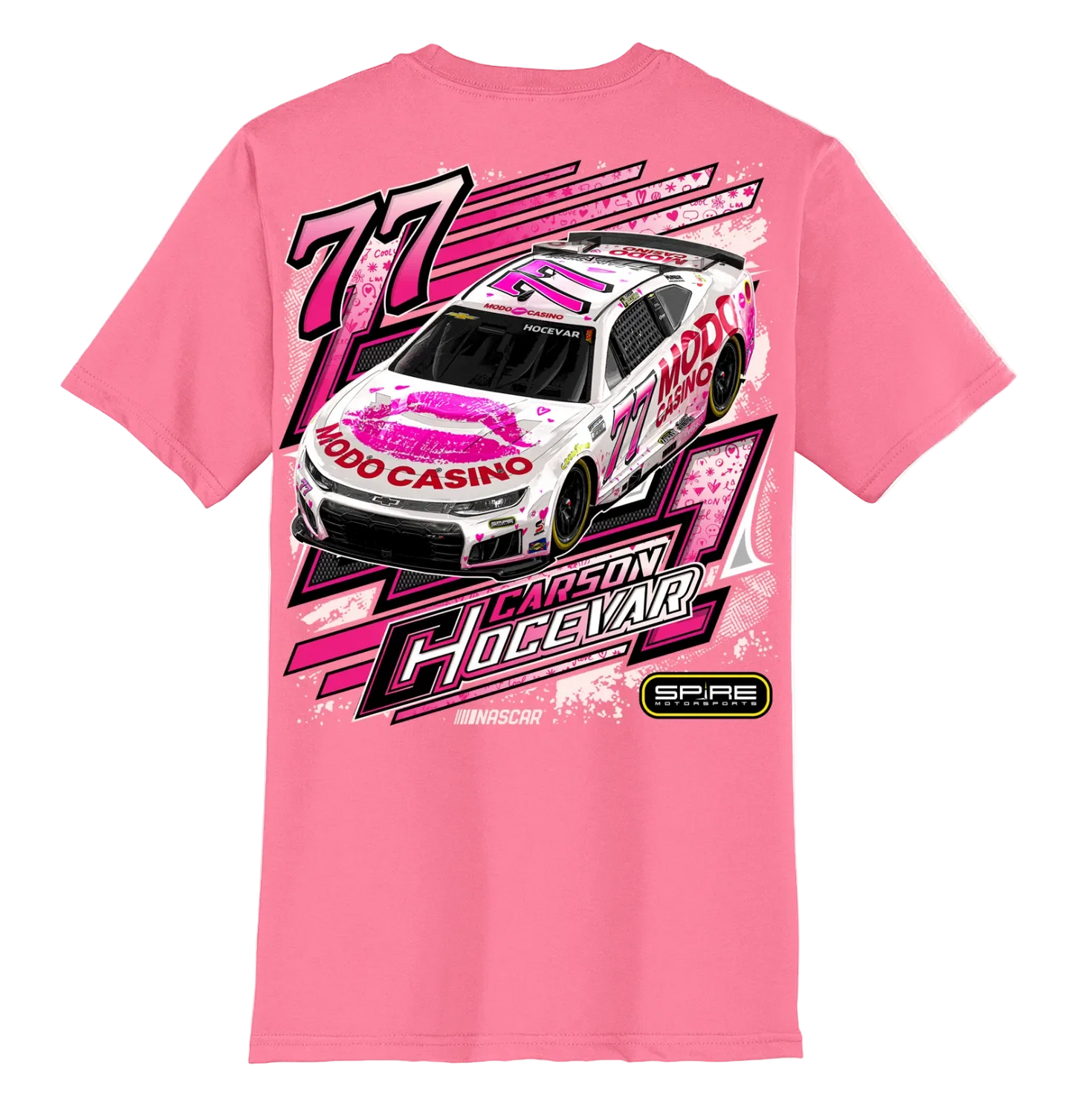 Carson Modo Casino Pink #77 Tee Pre-Order