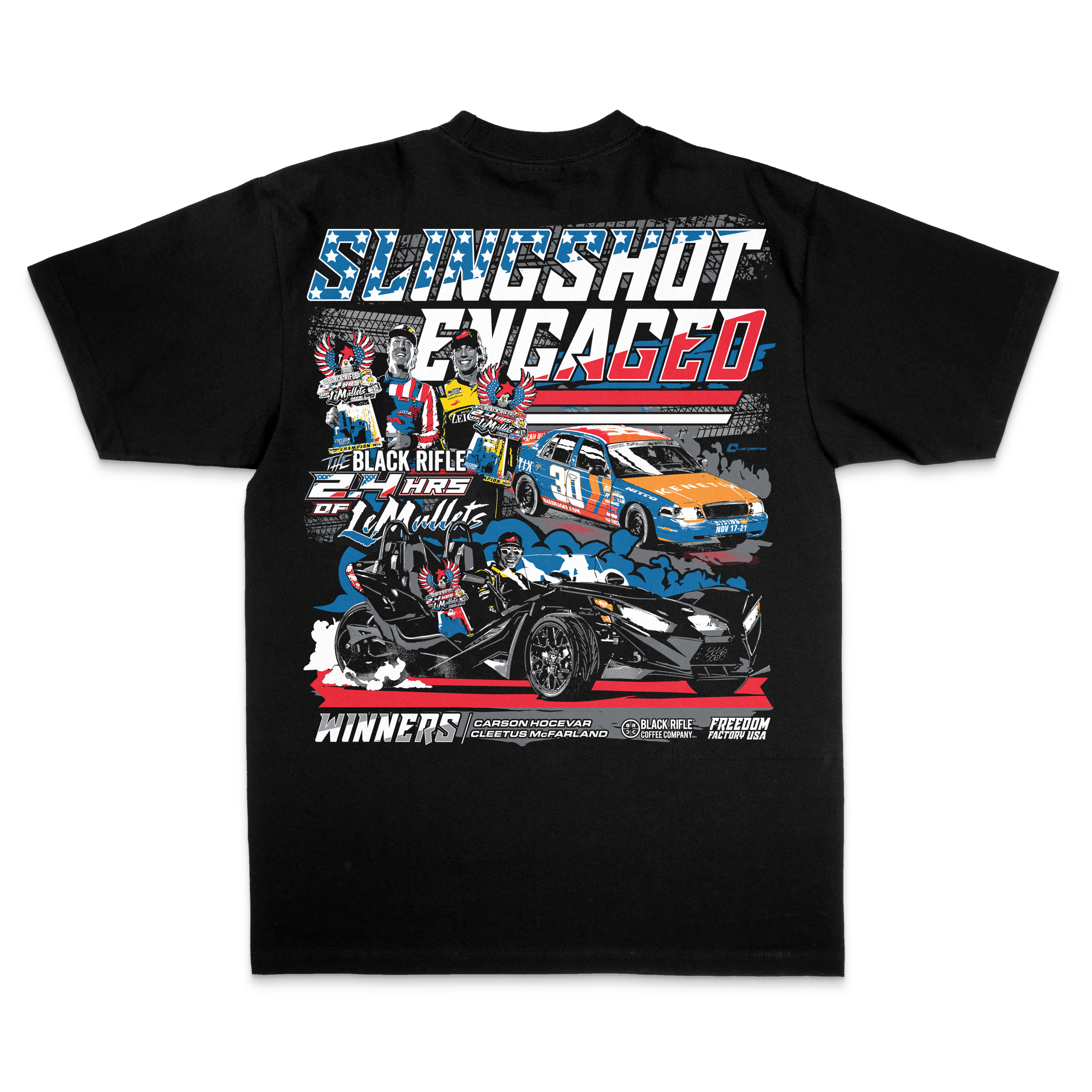2.4 Hours of LeMullet's Win Tee – Shop Carson Hocevar