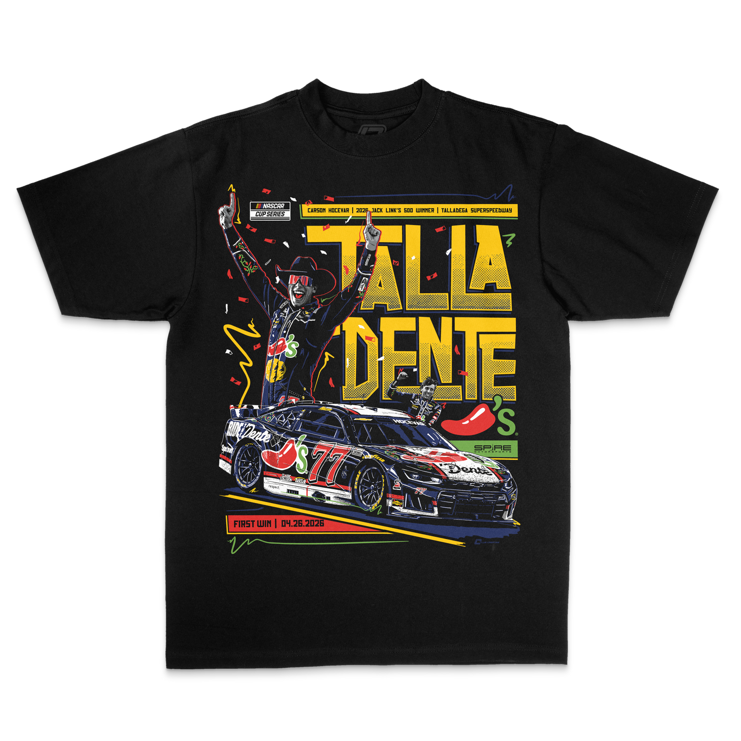 Carson Hocevar First Win Dega T-Shirt