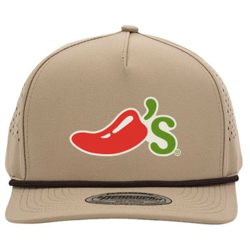 PRE-ORDER Khaki Chili’s Rubber Patch Hat - Delivers Early July