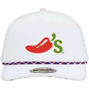 PRE-ORDER Patriotic Chili’s Rubber Patch Hat - Delivers Early July