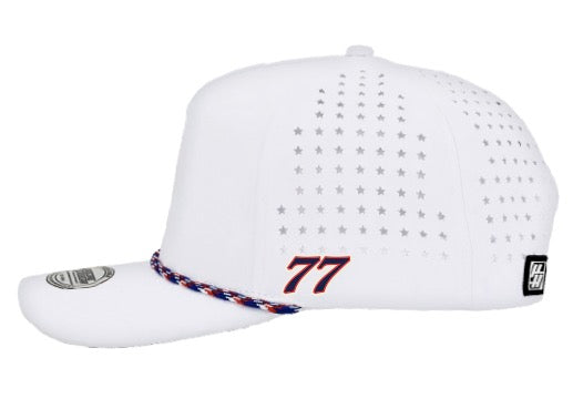 PRE-ORDER Patriotic Chili’s Rubber Patch Hat - Delivers Early July