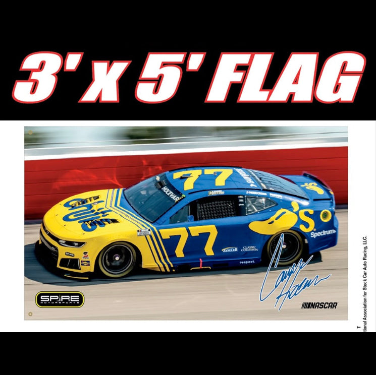 Carson #77 Chili's Throwback 3x5 Wincraft Flag