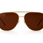 Incline Sunglasses: Tortoise Brown Lens