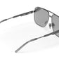 Nimitz Sunglasses: Gun Metal Frame SILVER Lens