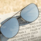 Incline Sunglasses: SATIN Black Frame SILVER Lens