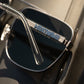 Nimitz Sunglasses: SATIN Black Frame ULTRA BLACK Lens