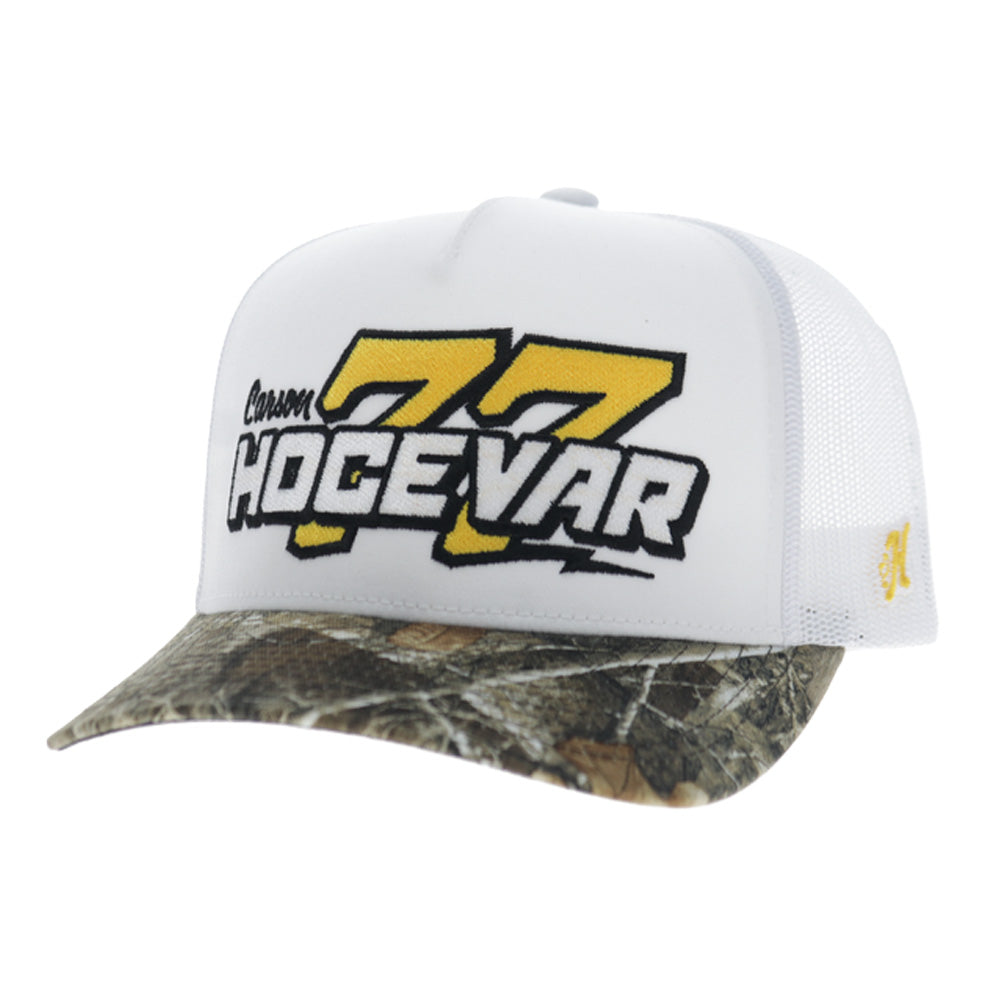 Hocevar 77 Camo Bill Trucker Hooey Hat