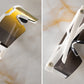 Future Tech Sunglasses: GLOSS WHITE Gold Lens Z87+