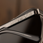 Incline Sunglasses: Gun Metal Frame Black Lens