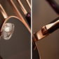 Incline Sunglasses: Velvet Tortoise Frame Rose Gold Lens