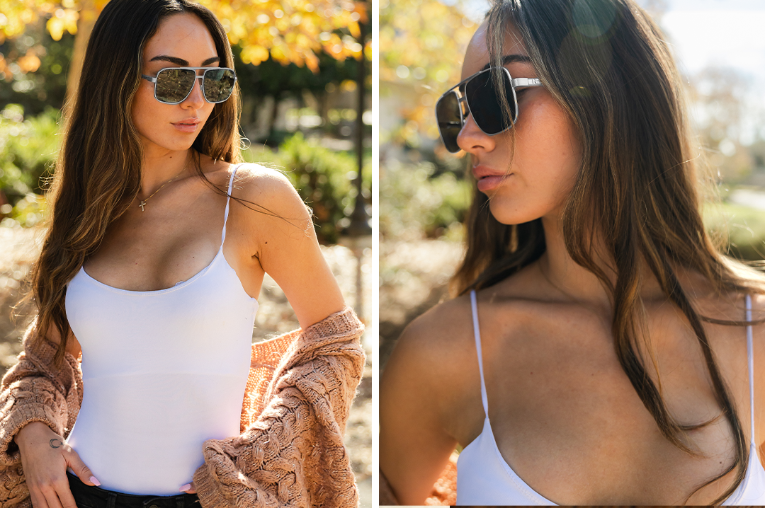 Nimitz Sunglasses: Gun Metal Frame BLACK Lens